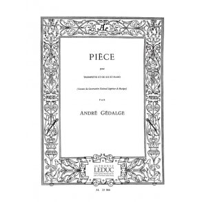 Amélie-André Gédalge: Pièce (Trumpet & Piano)