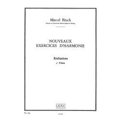 Bitsch Nouveaux Exercices D'harmonie Volume 2 Realisations Bl863 Book
