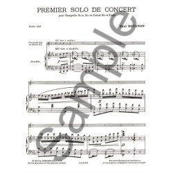 Paul Rougnon: Solo de Concert No.1 (Trumpet & Piano)