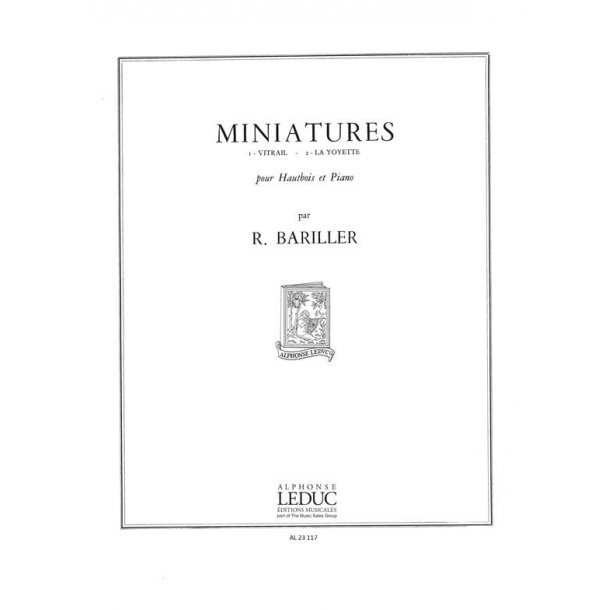 Robert Bariller: Miniatures (Oboe & Piano)