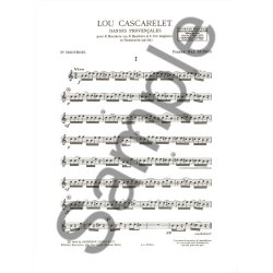 Pierre Max Dubois: Lou Cascarelet, Danses proven&ccedil;ales (Quartet-Mixed)