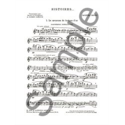 Jacques Ibert: Histoires, 3 Pi&egrave;ces (Saxophones 4)