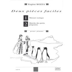 Eug&egrave;ne Bozza: 2 Pi&egrave;ces faciles (Piano solo)