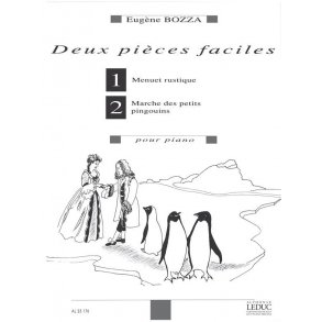 Eugène Bozza: 2 Pièces faciles (Piano solo)
