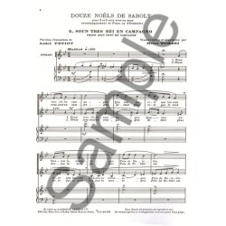 Henri Tomasi: 12 No&euml;ls de Saboly (Choral-Mixed a cappella)