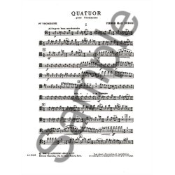 Pierre Max Dubois: Quatuor (Trombones 4)