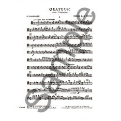 Pierre Max Dubois: Quatuor (Trombones 4)