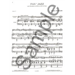 Robert Bariller: Fan'jazz (Saxophone-Alto & Piano)