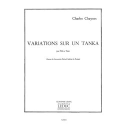 Charles Chaynes: Variations sur un Tanka (Flute & Piano)
