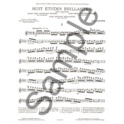 Guy Lacour: 8 Etudes brillantes (Saxophone solo)