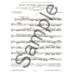 Guy Lacour: 8 Etudes brillantes (Saxophone solo)