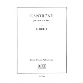 Jeanine Rueff: Cantilène (Horn & Piano)