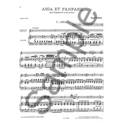 Paul Vidal: Aria et Fanfare (Trumpet & Piano)