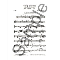Henri Tomasi: 5 Danses profanes et sacr&eacute;es (Quintet-Wind)