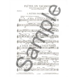 Jacques Cast&eacute;r&egrave;de: Fl&ucirc;tes en Vacances (Flutes 4)