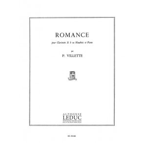 Pierre Villette: Romance Op.30 (Clarinet & Piano)