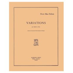 Pierre Max Dubois: Variations (Oboe & Piano)