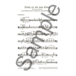 Henri Tomasi: Etre ou ne pas &ecirc;tre (Trombones 4)