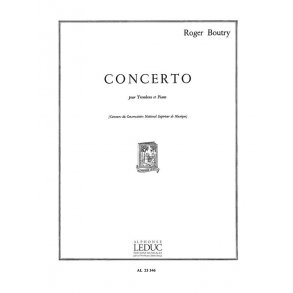 Roger Boutry: Concerto (Trombone & Piano)