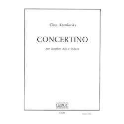 Claus Krumlovsky: Concertino (Saxophone-Alto & Piano)