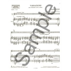 Jeanine Rueff: 15 Etudes (Clarinet solo)