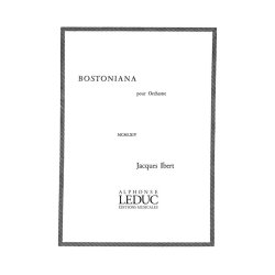 Jacques Ibert: Bostoniana (Orchestra)