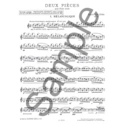 Laszlo Lajtha: 2 Pi&egrave;ces Op.69 (Flute solo)