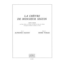 Tomasi Henri Chevre De M. Seguin Female Voice & Piano Book