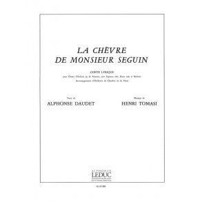 Tomasi Henri Chevre De M. Seguin Female Voice & Piano Book