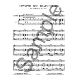 Eug&egrave;ne Bozza: Gavotte des Damoiselles (Saxophone-Alto & Piano)
