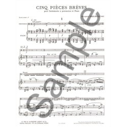 Jacques Del&eacute;cluse: 5 Pi&egrave;ces br&egrave;ves (Percussion(s) & Piano)