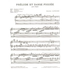 Gaston Litaize: Pr&eacute;lude Et Danse Fugu&eacute;e (Organ)
