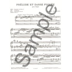 Gaston Litaize: Pr&eacute;lude Et Danse Fugu&eacute;e (Organ)