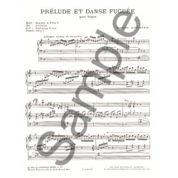 Gaston Litaize: Pr&eacute;lude Et Danse Fugu&eacute;e (Organ)