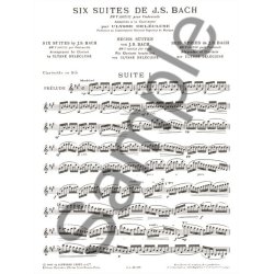 Johann Sebastian Bach: Six Suites BWV1007/12