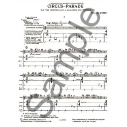 Pierre Max Dubois: Circus Parade (Clarinet & Percussion)