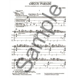 Pierre Max Dubois: Circus Parade (Clarinet & Percussion)