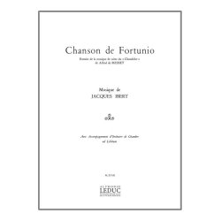 Jacques Ibert: Chanson de Fortunio (Voice & Piano)