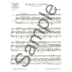 Henri Vachey: El&eacute;gie et Danse (Clarinet & Piano)