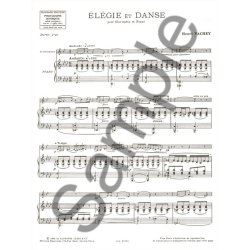 Henri Vachey: El&eacute;gie et Danse (Clarinet & Piano)