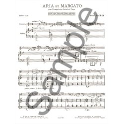 Henri Vachey: Aria et Marcato (Trumpet & Piano)