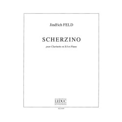 Jindrich Feld: Scherzino (Clarinet & Piano)