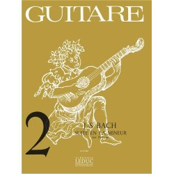 Johann Sebastian Bach: Suite in A minor (coll. Guitare No.2) (Guitar solo)