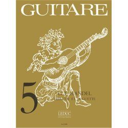 Georg Friedrich Handel: Pr&eacute;lude et Fuguette (coll. Guitare No.5) (Guitar solo)