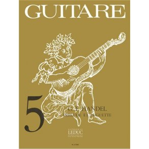 Georg Friedrich Handel: Prélude et Fuguette (coll. Guitare No.5) (Guitar solo)