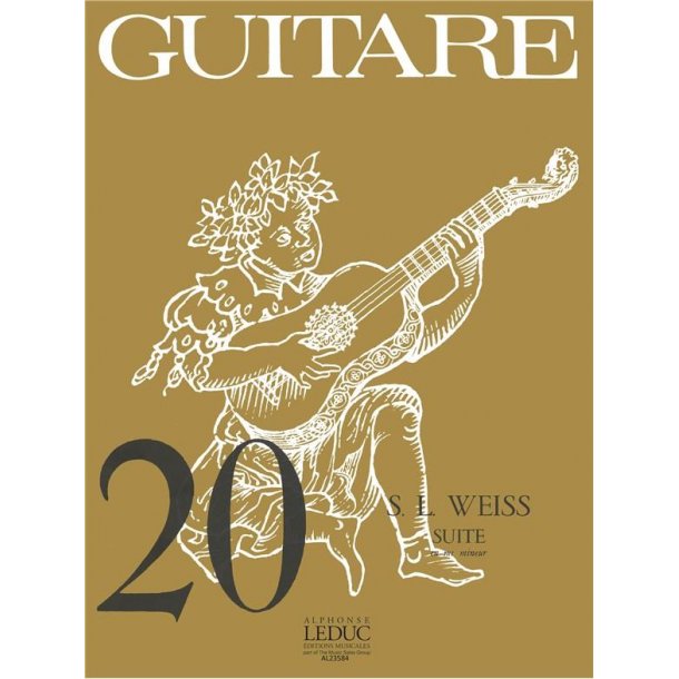 Sylvius Leopold Weiss: Suite in E minor (coll. Guitare No.20) (Guitar solo)