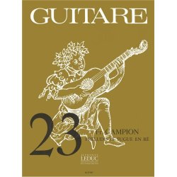 Fran&ccedil;ois Campion: Pr&eacute;lude et Fugue in D (coll. Guitare No.23) (Guitar solo)