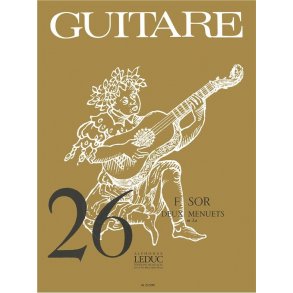 Fernando Sor: 2 Menuets in A major (Classiques No.26) (Guitar solo)