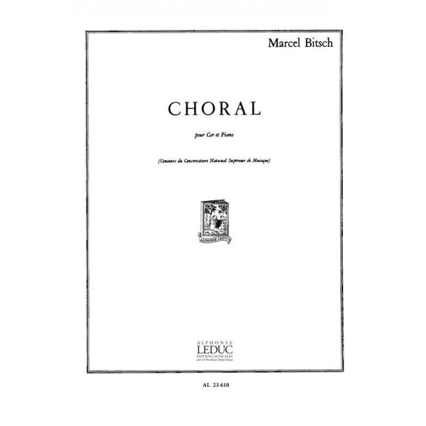 Marcel Bitsch: Choral (Horn & Piano)