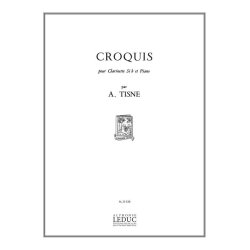 Antoine Tisn&eacute;: Croquis Op.32, No.2 (Clarinet & Piano)